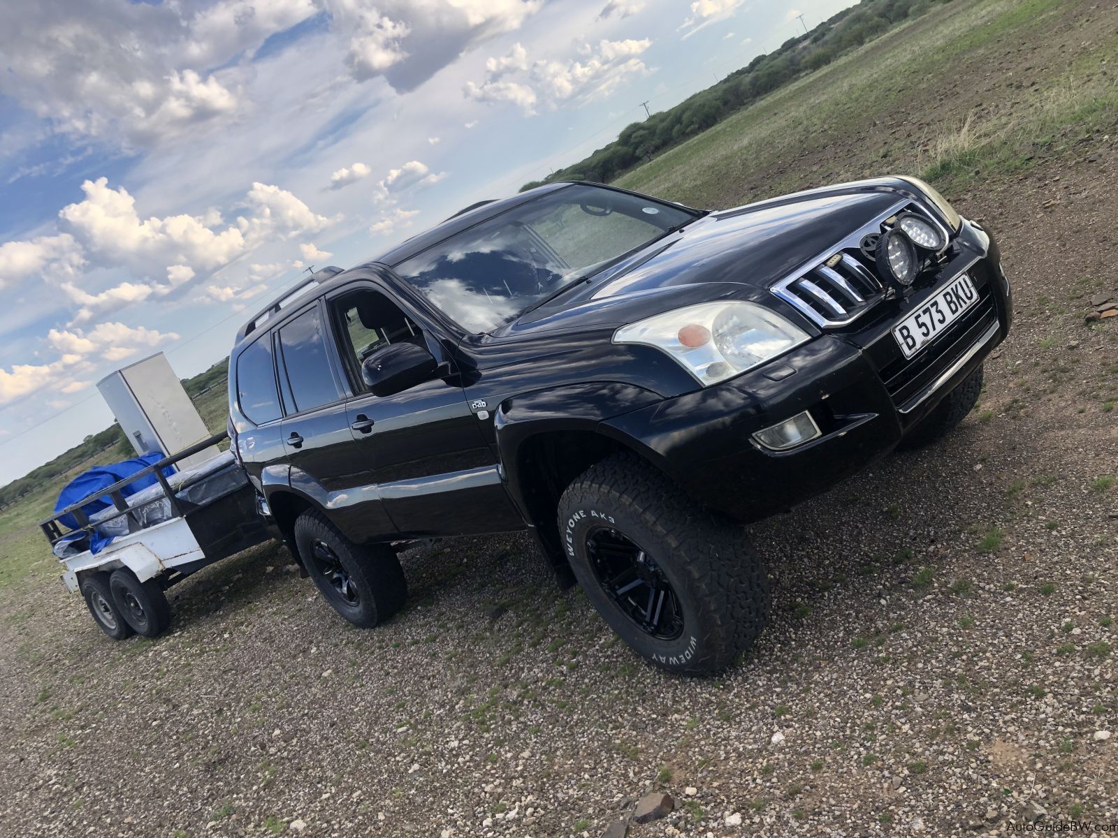 Toyota Land Cruiser D4D in Botswana