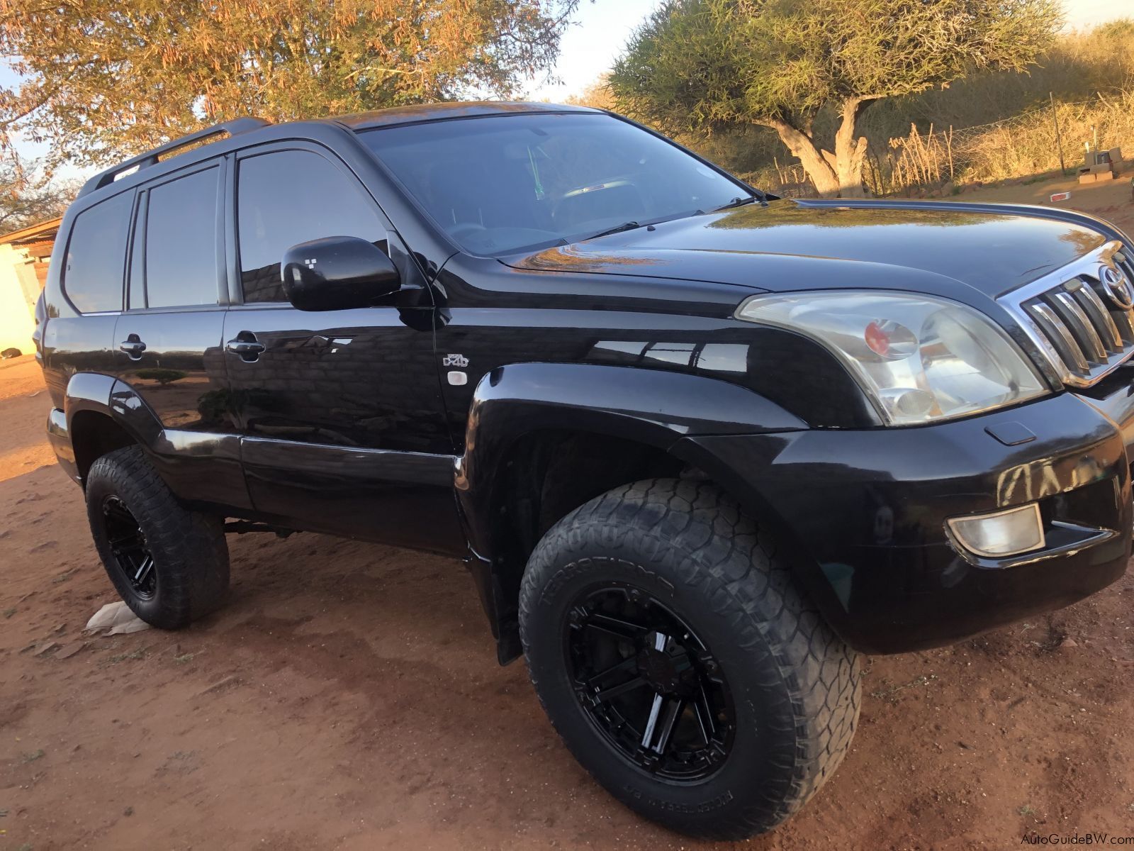 Toyota Land Cruiser D4D in Botswana