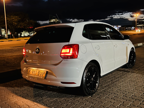 Volkswagen Polo Vivo black style package in Botswana
