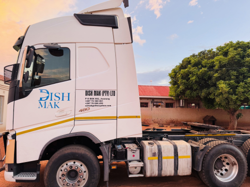 Volvo FH480 in Botswana